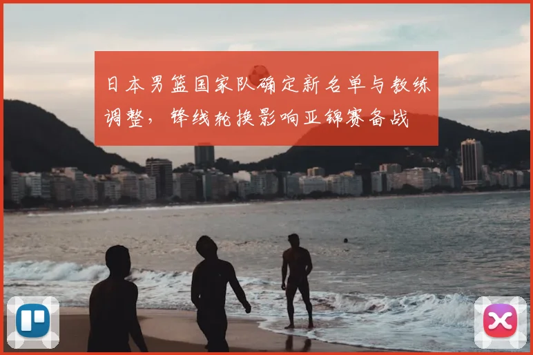 日本男篮国家队确定新名单与教练调整，锋线轮换影响亚锦赛备战